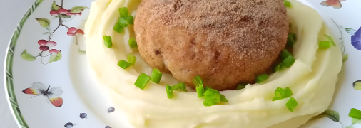 Курячі котлети з грибною начинкою