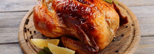 Запеченная курица