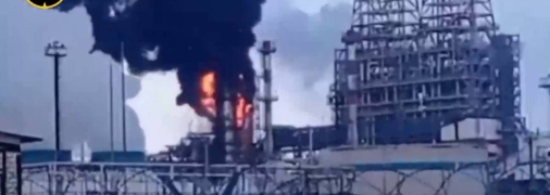 Пожежу видно здалеку