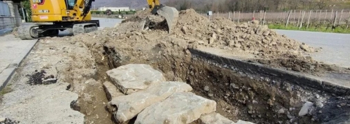 На місці розкопок