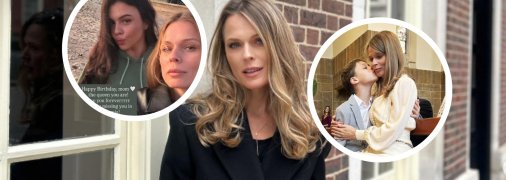 Ольга Фреймут с детьми