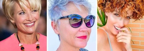 Овальным лицам идеально подходят все вариации коротких стрижек