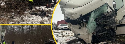 Масштабное ДТП под Львовом