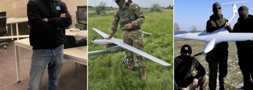 Максим Суботін (ліворуч) займається дронами з 2015 року