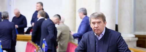 Лидер депутатской группы "Довіра" Олег Кулинич