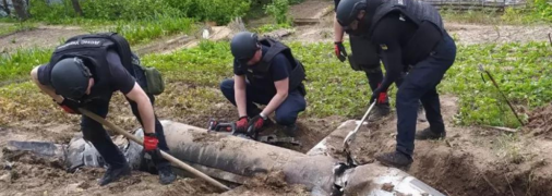 Ракета Х-55 упала на огород жителя Киева