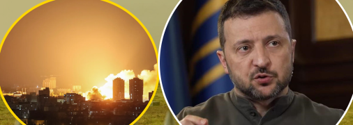 Володимир Зеленський про обстріл України