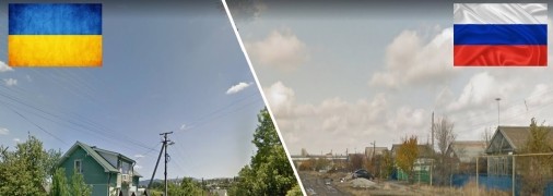 Так выглядит сравнение маленьких городков в Украине и россии