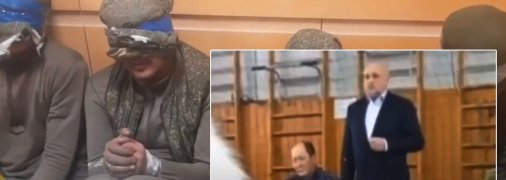 Пленные российские оккупанты