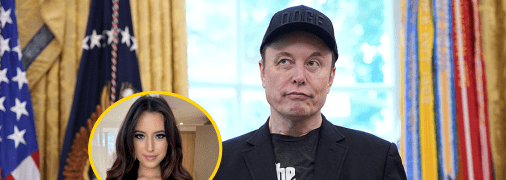 Илон Маск и блогерша Ешли Сент Клер