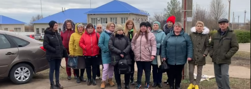 Родственники мобилизованных из Воронежской области