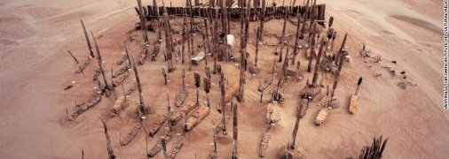 Древние захоронения в Китае