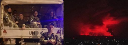 Извержение вулкана в Конго: в опасности оказались и украинцы (фото, видео)