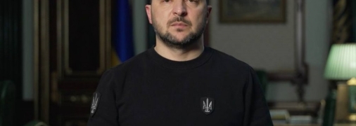 Володимир Зеленський під час відеозвернення