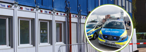 Лагерь для беженцев в Ростоке