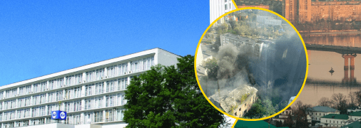 В Киеве упали обломки дрона и вспыхнул пожар: что известно (фото, видео)