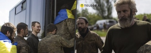 Нашим защитникам сразу же передали пакеты с едой – фруктов в плену они точно не видели