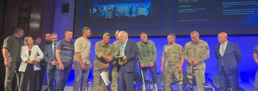 Борис Джонсон был одним из активных участников Украинского форума оборонных инноваций в Лондоне