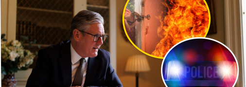 За підозрою у підпалі будинків Стармера затримано ще одного українця