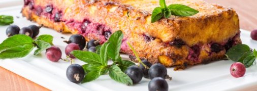 Летний пирог с ягодами