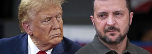 Дональд Трамп та Володимир Зеленський