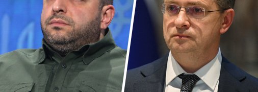 Рустем Умеров и Владимир Мединский