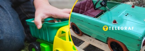 На Violity продають машинку на педалях