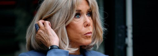 Брижит Макрон навіть у свої 72 роки залишається іконою стилю