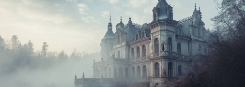 Від замків і фортець до міста привида (фото створене з допомогою ШІ)