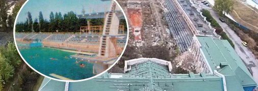 Басейн "Динамо" у Харкові та його руїни