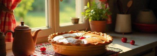 Пиріг з вишнею