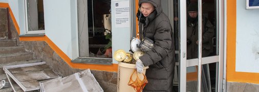 Последствия обстрелов российскими оккупантами в Харькове