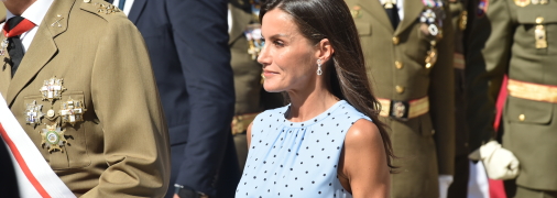 Летиція під час присяги Леонор