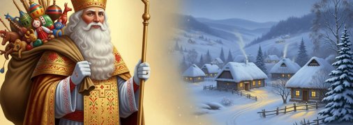 Миколай несе подарунки