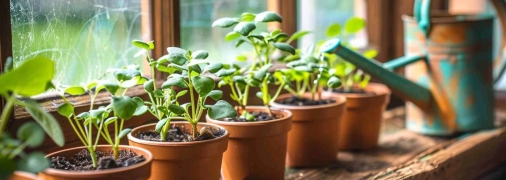 Есть простые советы, которые помогут вам вырастить здоровую рассаду (изображение создано с помощью ИИ)