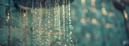 Очистить душевую лейку – задача непростая (изображение создано с помощью ИИ)