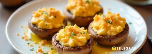 Фаршировані шампіньйони