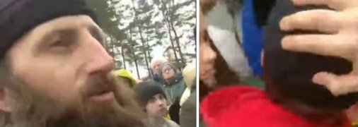 Священник і побита дитина