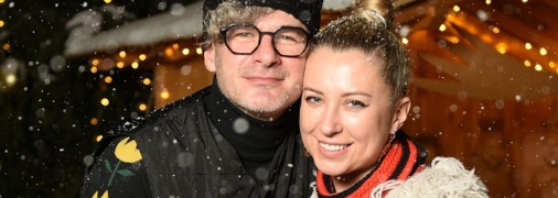 Арсен Мірзоян з дружиною