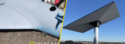 Старлинк устанавливают на дроны