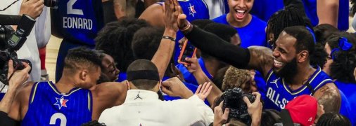 Команда Леброна добыла невероятную победу в Матче всех звезд NBA