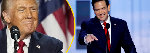 Дональд Трамп и Марко Рубио