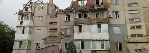 Будинок, де жили жертви путінських обстрілів