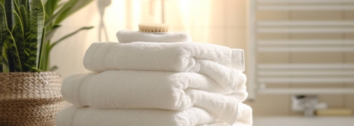 Чисті рушники – запорука здорової шкіри (фото створене з допомогою ШІ)