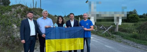 Перше фото українців після визволення