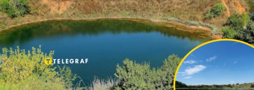 Соледарське озеро виглядає неймовірно