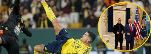 Кріштіану Роналду та Дональд Трамп