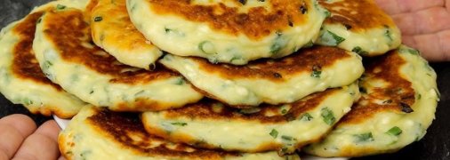 Солоні оладки на сніданок