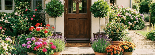 Что посадить у входа в дом