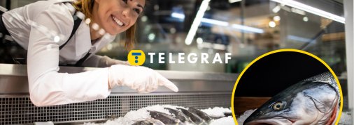 У рибному відділі трапився курйозний випадок